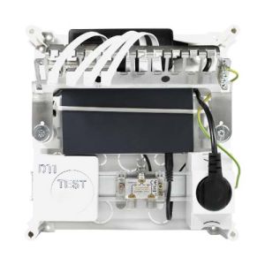 Coffret de communication IKEPE Grade 3TV Home Connect S - 4RJ45 - vue de face