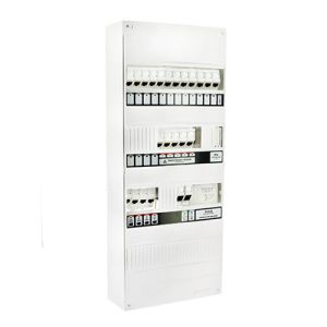 IKEPE Coffret de communication Grade 3TV - 12RJ45 modulaire avec DTIO