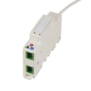 IKEPE DTIO modulaire 2 fibres optique avec raccord et pigtail SC/APC