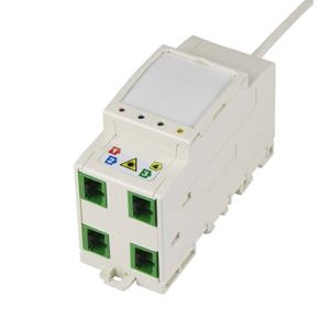 IKEPE DTIO modulaire 4 fibres optique avec raccord et pigtail SC/APC