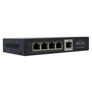 Switch Ethernet IKEPE 5 ports, 4 ports 1 Gb PoE 65W