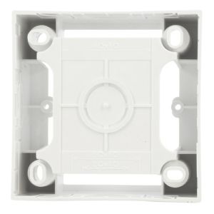 Cadre saillie simple blanc LEBENOID - vue de dos