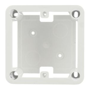 Cadre saillie blanc Lebenoid - vue de face