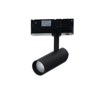 Projecteur pour rail LED INTEC 13W Noir ACTION - LED-ACTION-B-13C