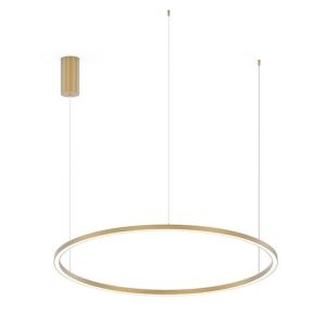Suspension LED LUCE DESIGN 60W Or HOOP - LED-HOOP-S120-ORO