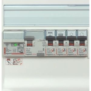 LEGRAND Parafoudre protégé débrochable pour tableau d'abonné