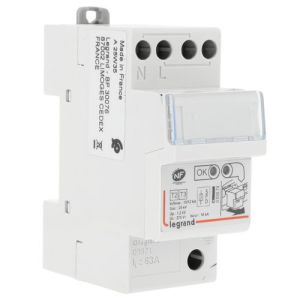 Parafoudre monophasé autoprotégé type 2 12kA 230V Legrand