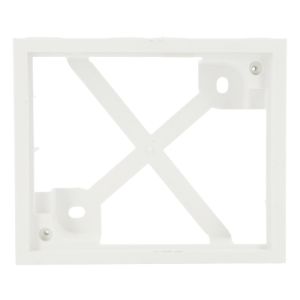 Tableautin LEGRAND blanc 1 module 125x150x35mm - vue de dos