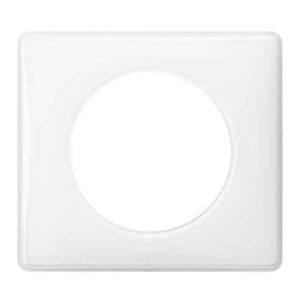 LEGRAND Céliane Plaque Memories 1 poste Yesterday Blanc - 066631