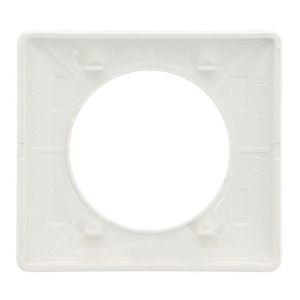 Arriere de la plaque Memories 1 poste blanc Legrand