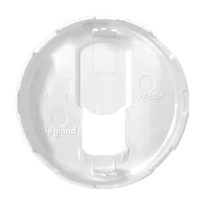 LEGRAND Céliane Enjoliveur blanc prise téléphonique et RJ45 dos