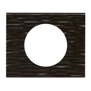 LEGRAND Céliane Plaque Matières 1 poste Corian gougé - 069021