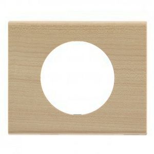 LEGRAND Céliane Plaque 1 poste Bois Erable - 069211