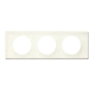 LEGRAND Céliane Plaque Matières 3 postes Songe (porcelaine)- 069353