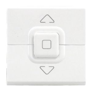 Interrupteur volets roulants LEGRAND Mosaic blanc - 077026