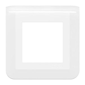 LEGRAND Mosaic Plaque simple blanc - Vue de face