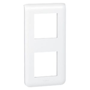 LEGRAND Mosaic Plaque double verticale E71