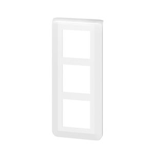 Plaque triple verticale Blanc E57 LEGRAND Mosaic