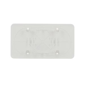 couvercle universel Legrand Batibox pour boite d'encastrement 2 postes - vue de dos