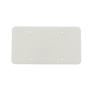 couvercle universel Legrand Batibox pour boite d'encastrement 2 postes - vue de face