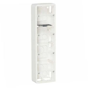 LEGRAND Mosaic Cadre saillie 4 postes ou 10 modules P40 blanc - 080284