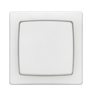 Interrupteur 3 en 1 Legrand saillie coloris blanc - vue de face