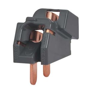 LEGRAND Drivia Dispositif de raccordement pour tête de groupe 63 A pour peignes verticaux - vue profil