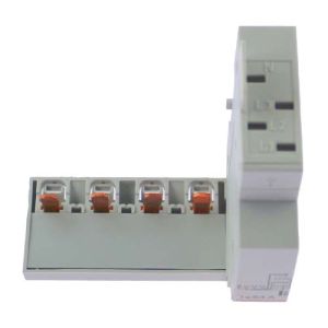 Module de raccordement LEGRAND par peigne 4P 63A - vue de dessus