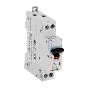 Disjoncteur Ph+N courbe C de 16A Legrand DNX3