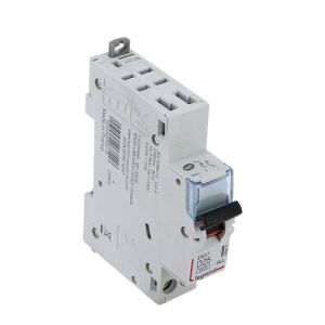 Disjoncteur LEGRAND DNX3 25A auto Ph+N courbe D 4,5kA 230V - vue de dessus