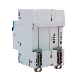 Disjoncteur LEGRAND DX3 tétrapolaire 10A auto/vis courbe C 4,5kA 400V - vue de dos