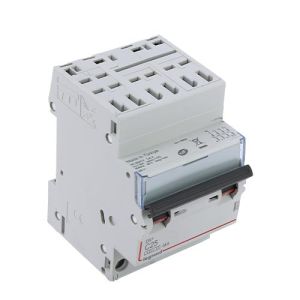 Disjoncteur LEGRAND DX3 tétrapolaire 25A auto/vis courbe C 4,5kA 400V - vue de dessus