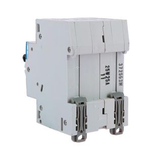 Disjoncteur LEGRAND DX3 tétrapolaire 25A auto/vis courbe C 4,5kA 400V - vue de dos
