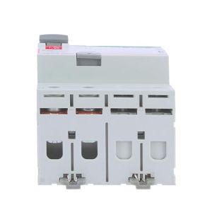 Interrupteur différentiel LEGRAND DX3 tétrapolaire 63A 30mA type B 4 modules 400V - vue de dessous