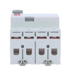 Interrupteur différentiel LEGRAND DX3 tétrapolaire 40A 30mA type B 4 modules 400V - vue de dessous