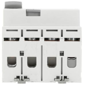 Interrupteur différentiel tétrapolaire 63A 30mA type B 4 modules 400V Legrand DX3 - vue de dessous