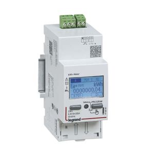 Compteur d'énergie LEGRAND EMDX³ 63A monophasé certifié MID