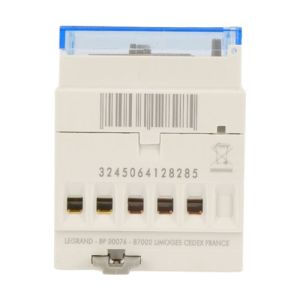 interrupteur horaire Legrand réf. 412828 - vue de dessous