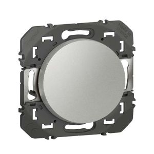 Interrupteur va-et-vient Legrand Dooxie finition alu
