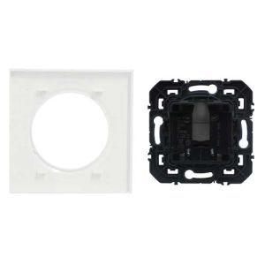 LEGRAND Dooxie Sortie de câble complet blanc - vue de dos