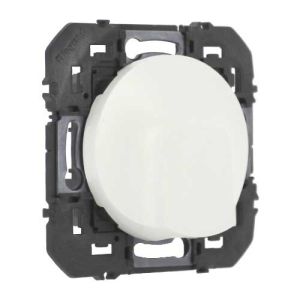 LEGRAND Dooxie Sortie de câble blanc - vue de profil