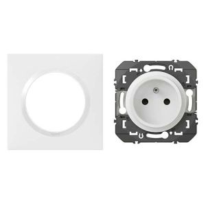 LEGRAND Prise de courant 2P+T easyréno Dooxie pour rénovation