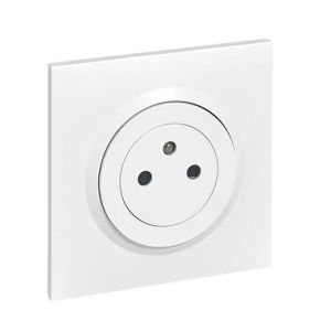 Prise de courant 2P+T surface LEGRAND Dooxie complet blanc - 600335-F