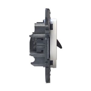 prise haut-parleur simple Legrand Dooxie® - vue de côté