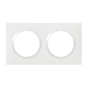 LEGRAND Dooxie Plaque double blanc - 600802