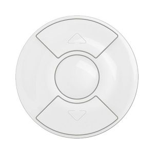 enjoliveur blanc Legrand® New Celiane pour volets roulants - vue de face