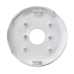 enjoliveur de prise TV blanc Legrand New Celiane - vue de dos