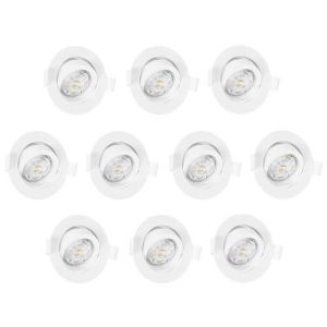 Lot 10 spots Carat Miidex encastrables