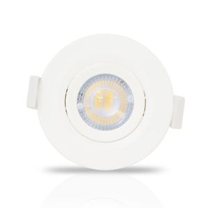 MIIDEX Lot de 3 spot LED encastrables orientables 3000K