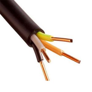 zoom câble électrique Nexans R2V 4G1,5mm²
